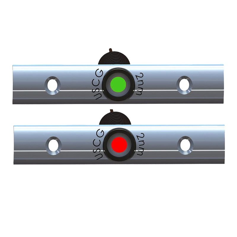 TACO Rub Rail Mounted LED Navigation Light Set – 4 w/Deutsch Plug Port & Starboard