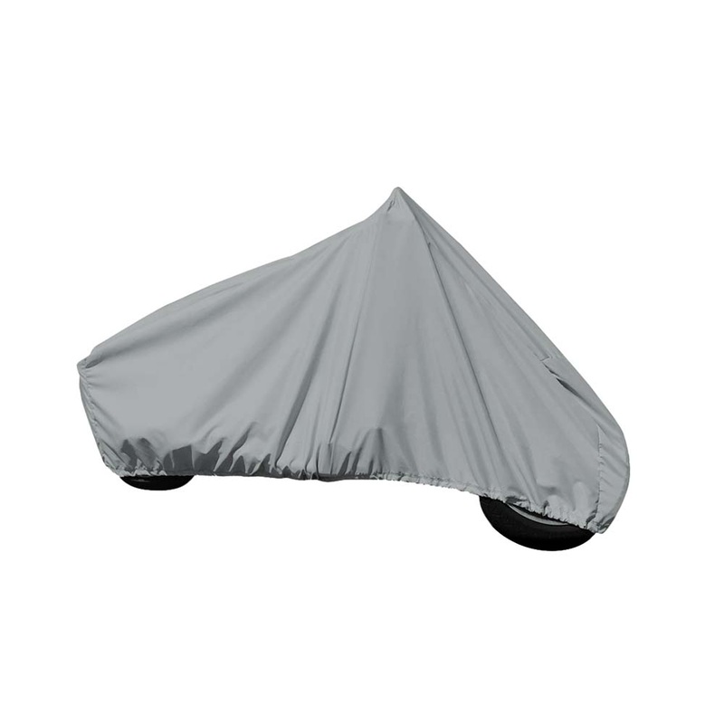 Carver Sun-DURA Cover f/Sport Touring Motorcycle w/Up to 15 Windshield – Grey – 9002S-11
