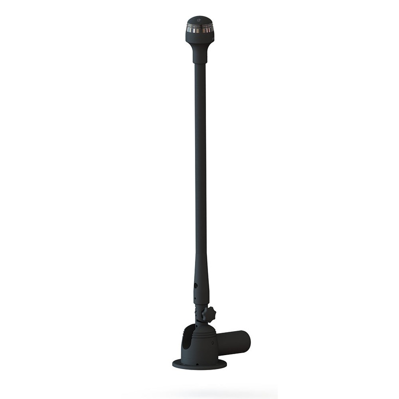 TACO Grand Slam GS-950BHC Electric Anchor & Stern Light – Black Anodized Aluminum – GS-950BHC