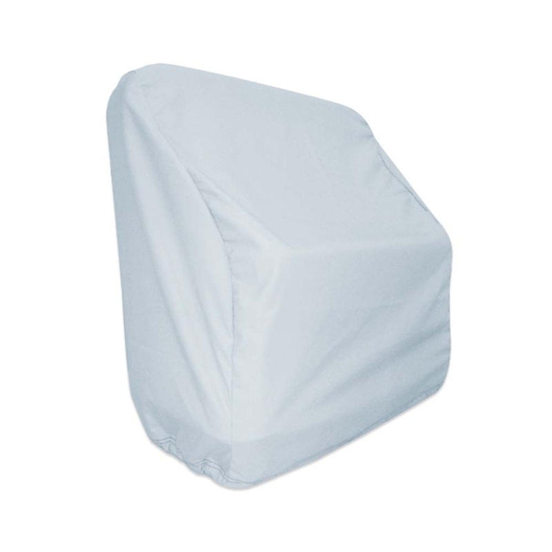 Carver Poly-Flex II Universal Reversible Seat Cover – 40H x 35W x 19D – Grey – 84012F-10