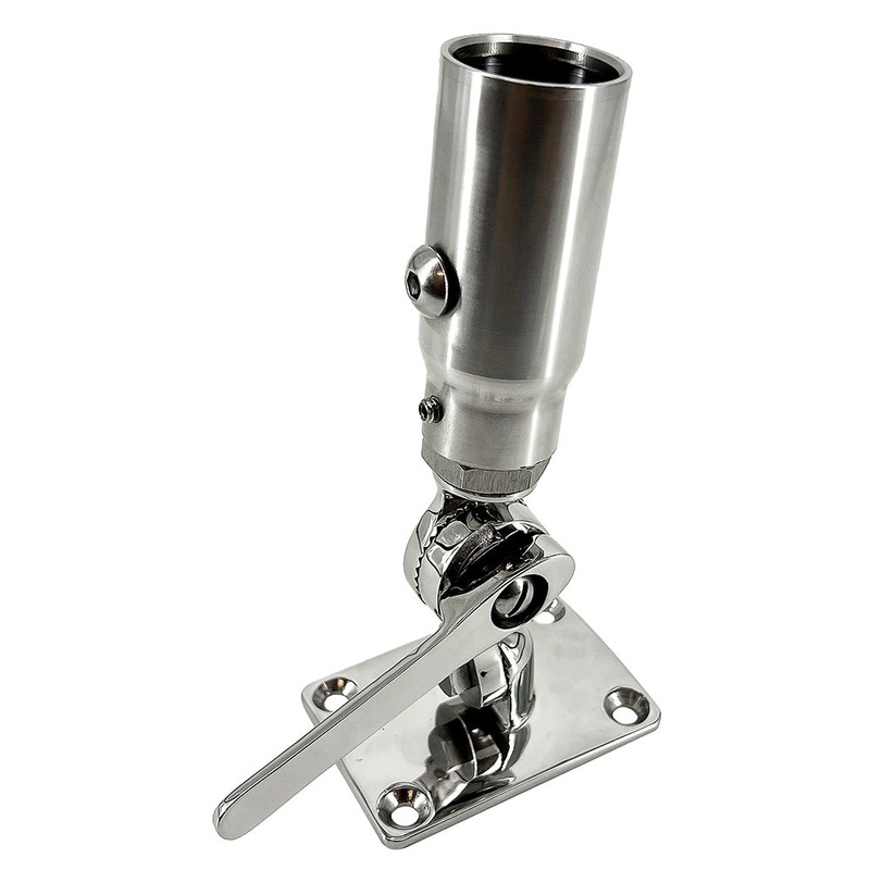 Seaview Starlink Stainless Steel 1-14 Threaded Adapter & Stainless Steel Ratchet Base – SV114STLKRB