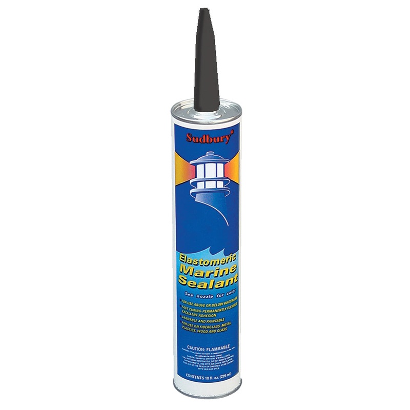 Sudbury Elastomeric Marine Sealant – 10oz Cartridge – Black – 302