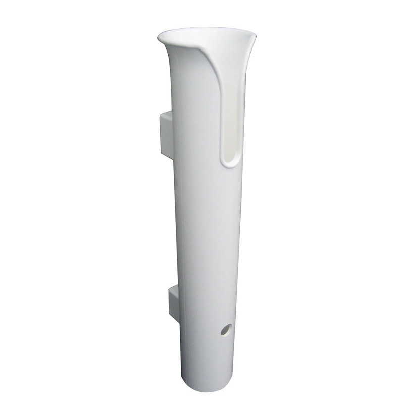 Taco Poly Stand-Off Rod Holder – No Hardware – White – P04-091W