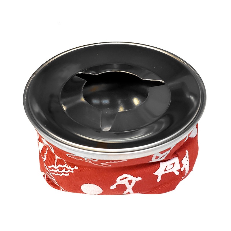 Sea-Dog Bean Bag Style Ashtray – Red – 589610-1