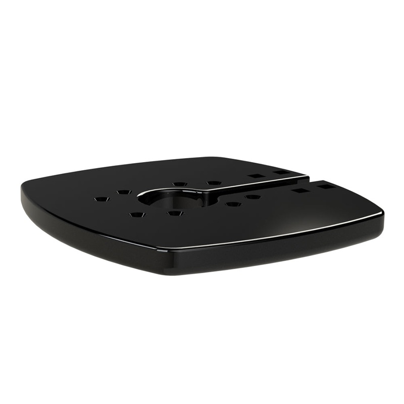 Seaview Modular Plate f/Most Closed Domes & Open Arrays – Black – ADAR1BLK