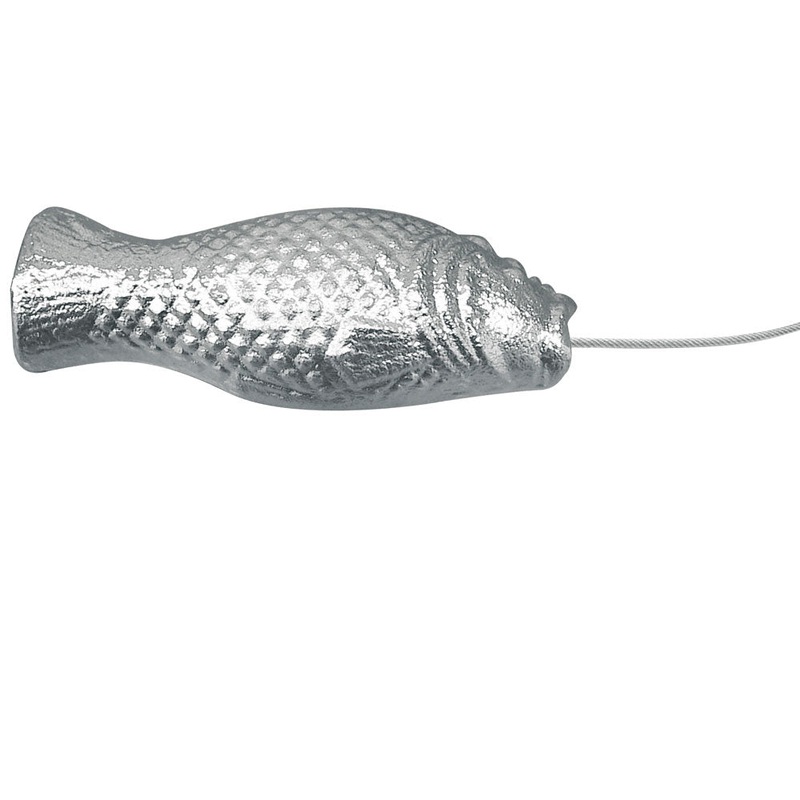 Tecnoseal Grouper Suspended Anode with Cable & Clamp – Zinc – 00630FISH