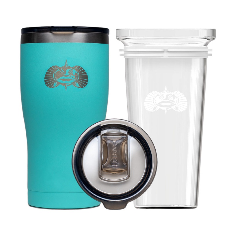 Toadfish Non-Tipping 20oz Tumbler – Teal – 1132