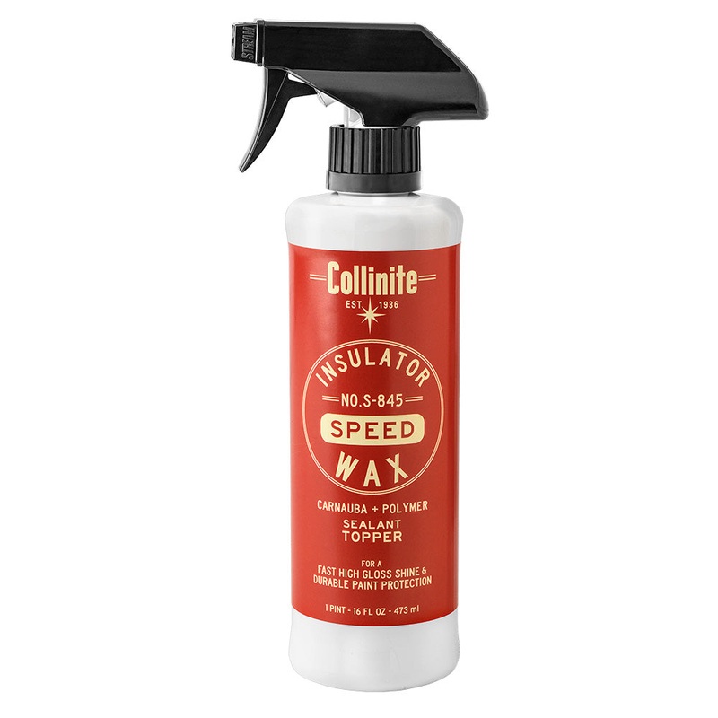 Collinite Insulator Speed Wax High Gloss Sealant Topper – S-845
