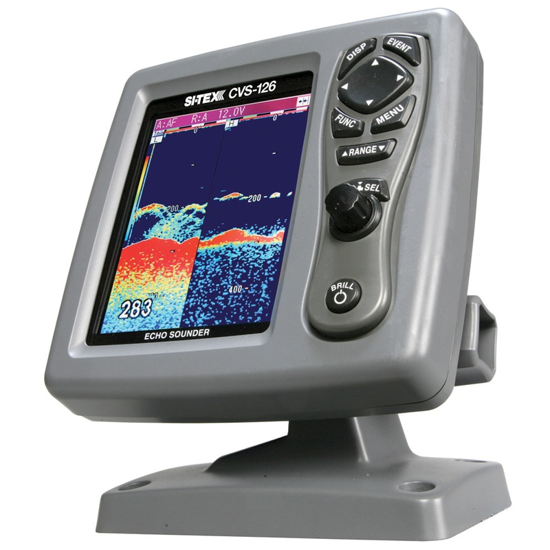 SI-TEX CVS-126 Dual Frequency Color Echo Sounder – CVS-126