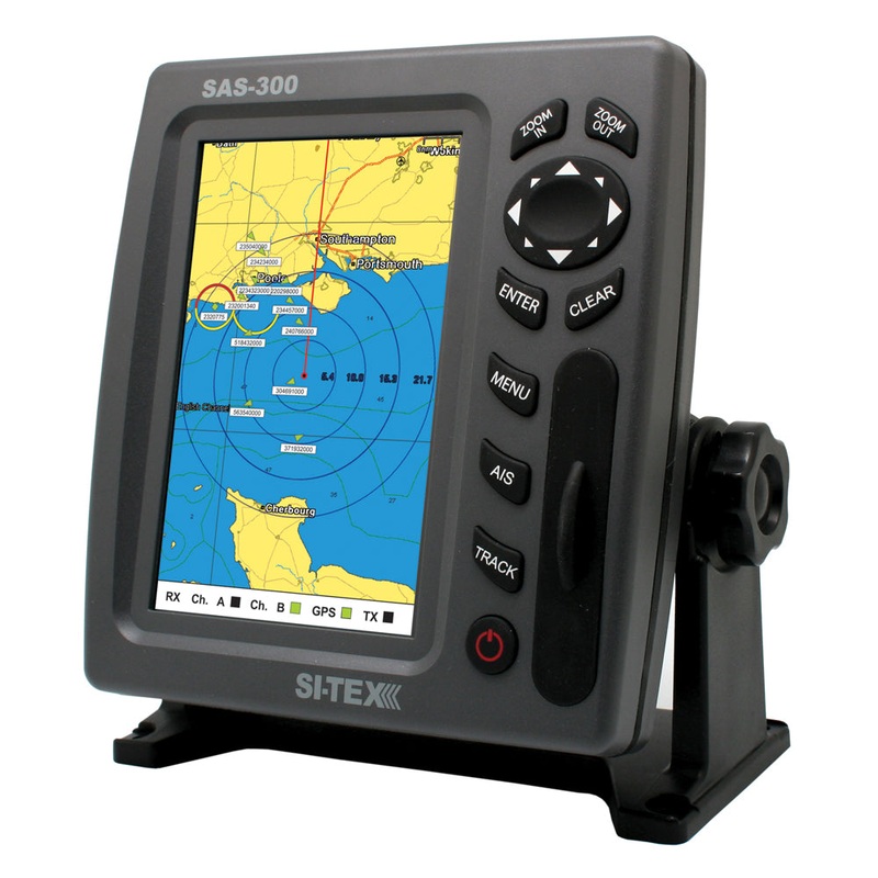 SI-TEX SAS-300 AIS Class B Transceiver w/External GPS Antenna – SAS-300-2