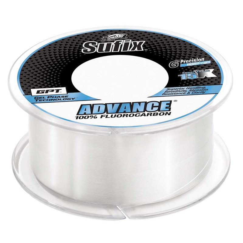Sufix Advance Fluorocarbon – 20lb – Clear – 200 yds – 679-020C