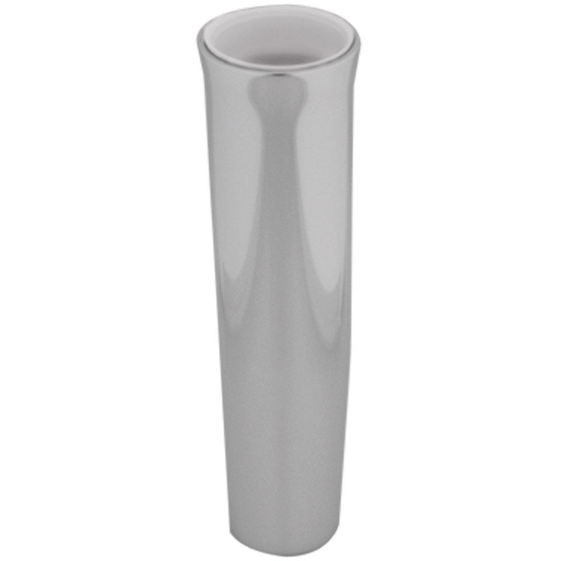 TACO Flared Weld-On Rod Holder 9-3/4L x 1-3/4ID – White Liner Polished Finish – F31-2200BXY-4A