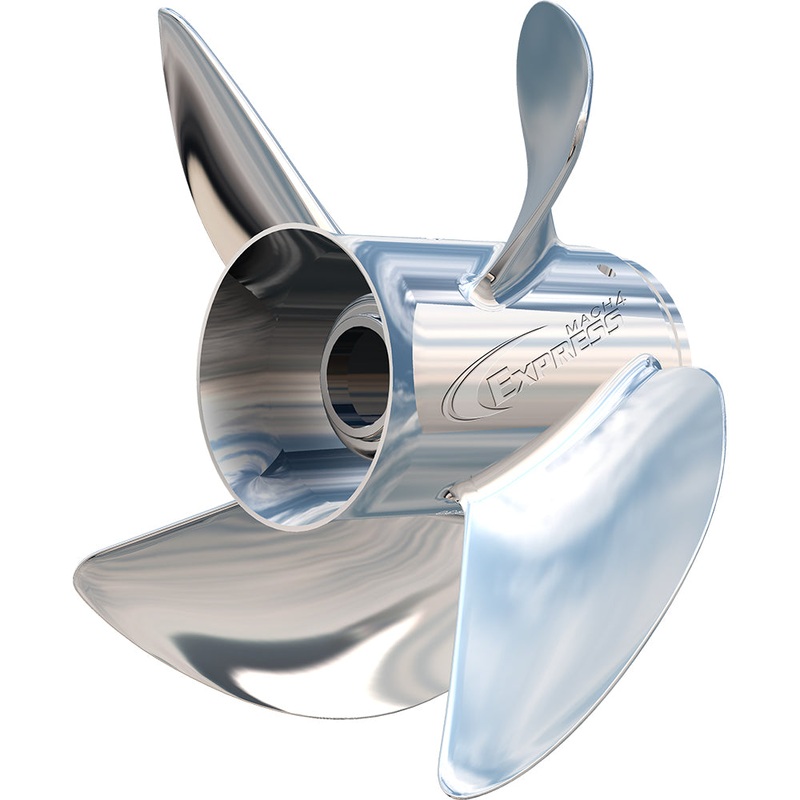 Turning Point Express Mach4 Left Hand Stainless Steel Propeller – EX1/EX2-1423-4L – 4-Blade – 13 x 23 – 31432340