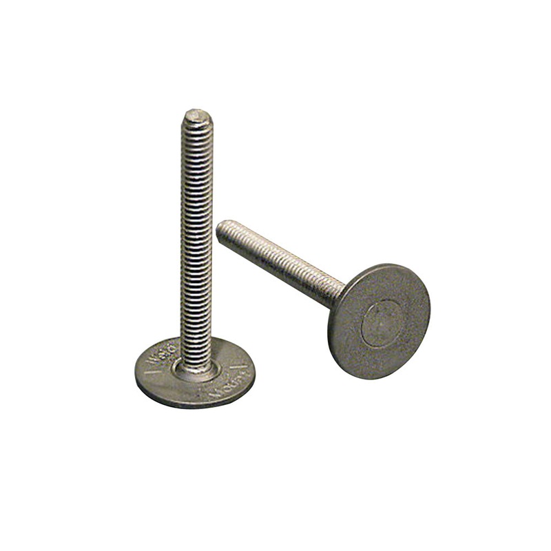 Weld Mount 1.5 Tall Stainless Panel Stud with 0.62 Base & #8 x 32 Threads – Qty. 15 – 83224