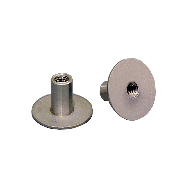 Weld Mount 2 Tall Stainless Stud with 1/4 x 20 Threads – Qty. 10 – 142032