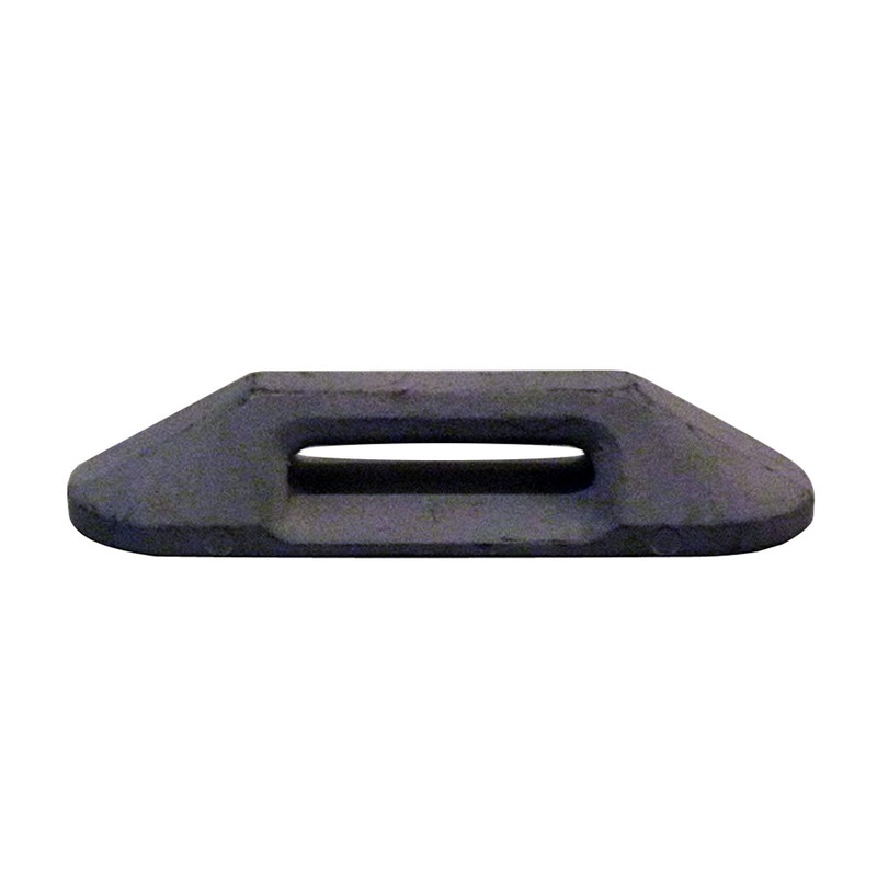 Weld Mount AT-113B Large Black Footman’s Strap – Qty. 6 – 80113B