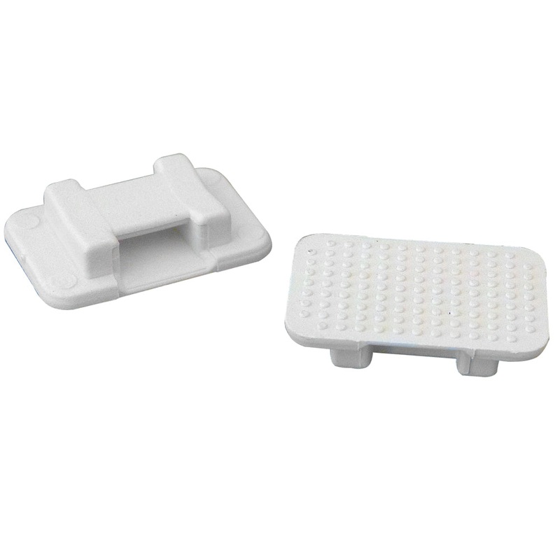 Weld Mount AT-5 Large White Nylon Wire Tie Mount – Qty. 50 – 805950