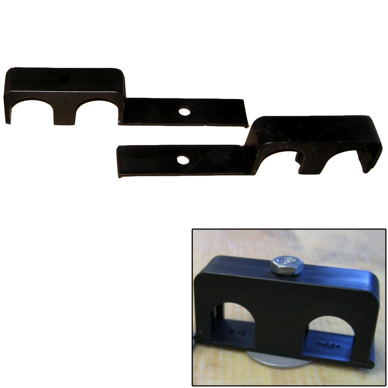 Weld Mount Double Poly Clamp for 1/4 x 20 Studs – 1 OD – Requires 1.75 Stud – Qty. 25 – 801000