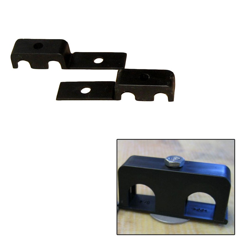 Weld Mount Double Poly Clamp for 1/4 x 20 Studs – 3/8 OD – Requires 1 Stud – Qty. 25 – 80375