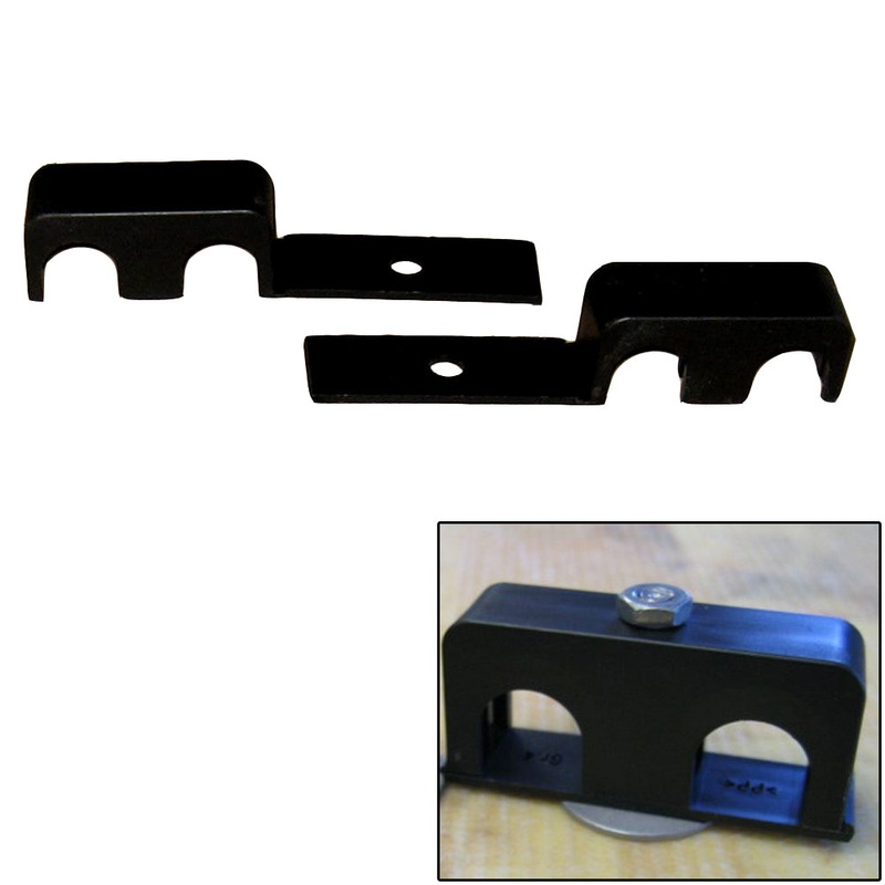 Weld Mount Double Poly Clamp for 1/4 x 20 Studs – 5/8 OD – Requires 1.5 Stud – Qty. 25 – 80625