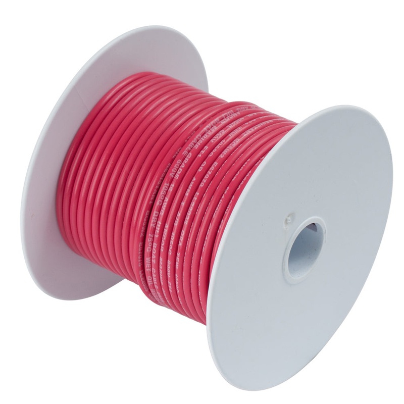 Ancor Red 6 AWG Battery Cable – 25′ – 112502