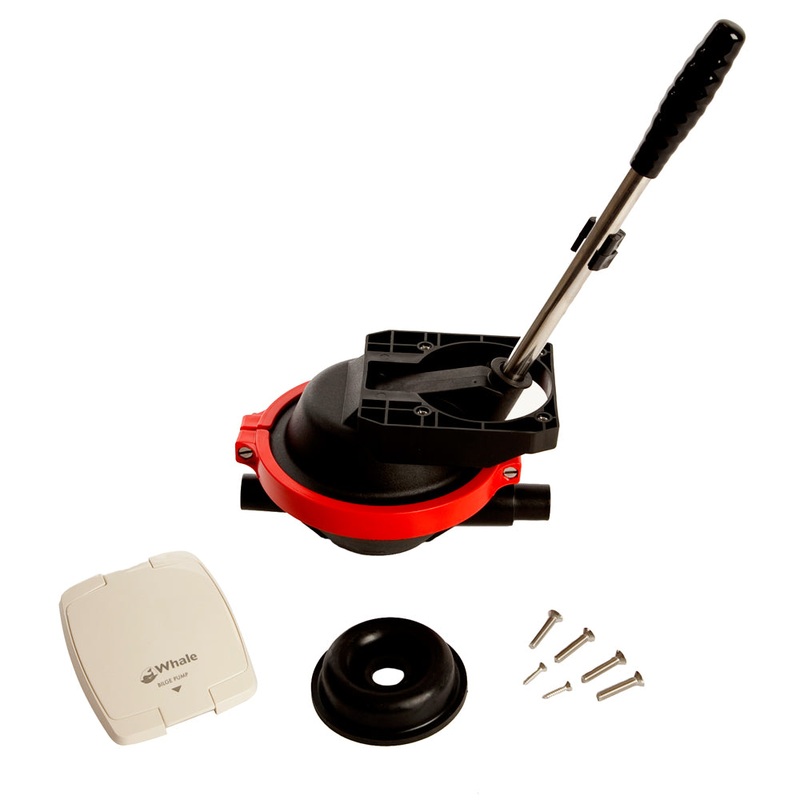 Whale Compac 50 Manual Bilge Pump Thru Deck/Bulkhead Mount – BP0350