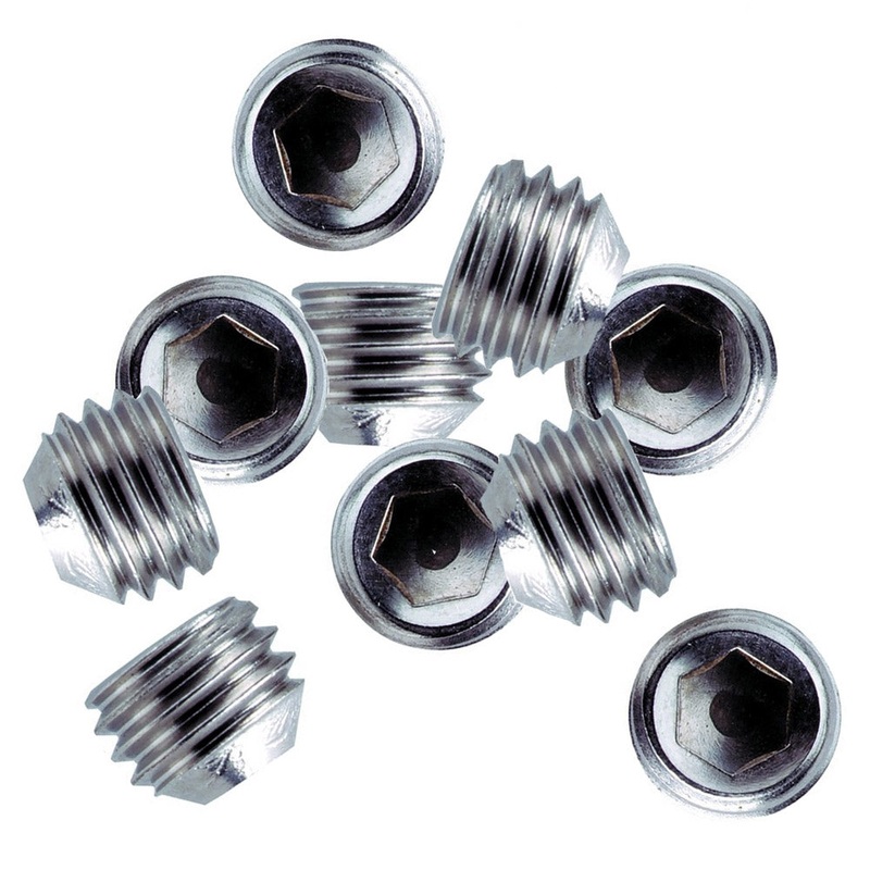 Whitecap -28 Thread SS Set Screws – 10 Pack – 6249C