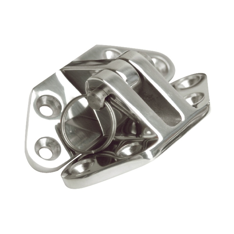 Whitecap Angled Base Hatch Hinge – 316 Stainless Steel – 3 x 2-1/2 – 6211C