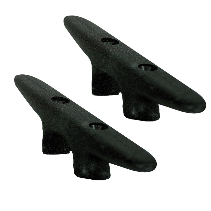 Whitecap Black Nylon Cleat 6 Pair – 3421BP