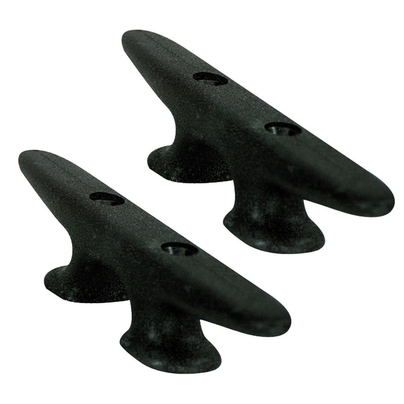 Whitecap Black Nylon Cleat 8 Pair – 3439BP