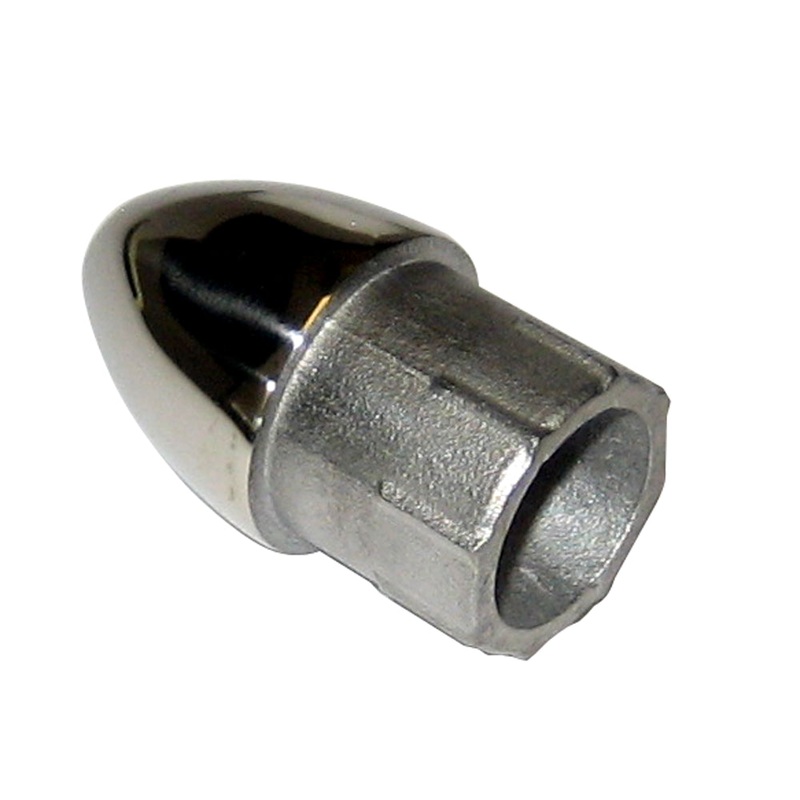 Whitecap Bullet End – 316 Stainless Steel – 7/8 Tube O.D. – 6229C
