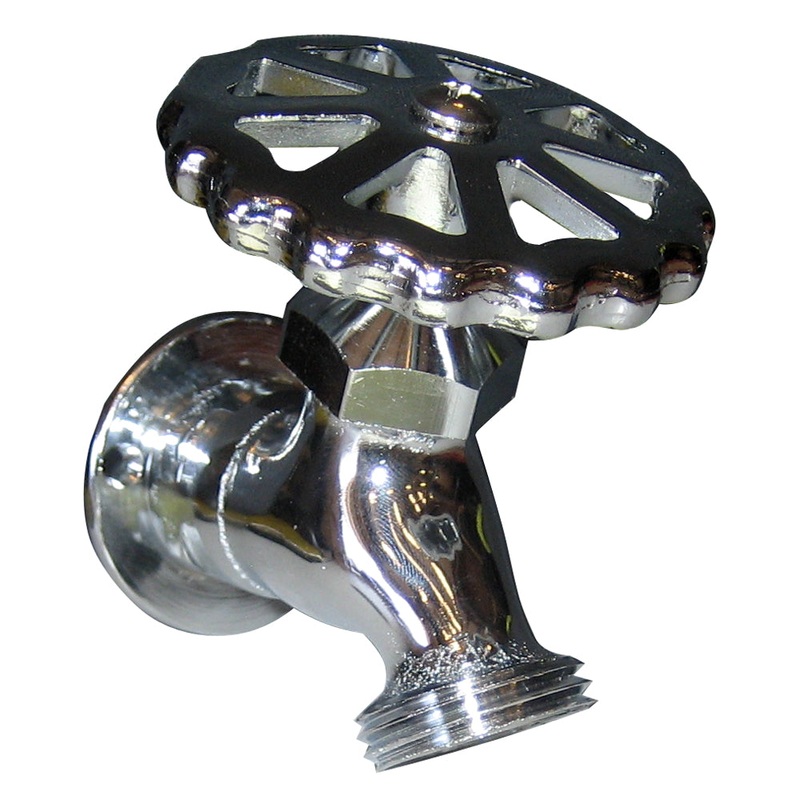 Whitecap C.P. Brass Sillcock 1-5/8 Base 3-3/16 Depth – P-2452C
