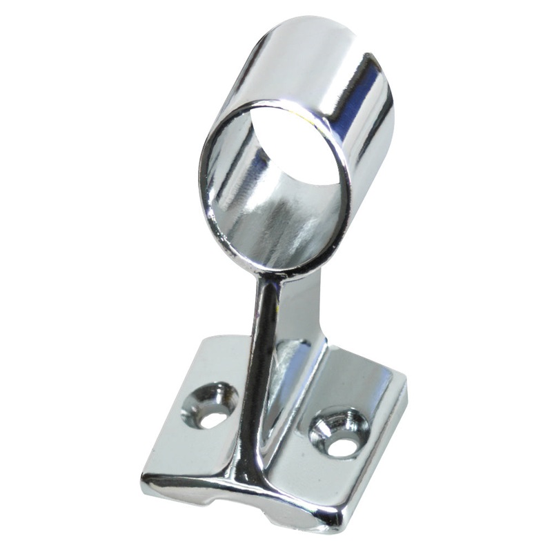 Whitecap Center Handrail Stanchion – 316 Stainless Steel – 7/8 Tube O.D. (Left) – 6215C