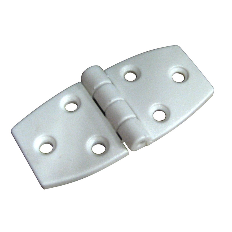 Whitecap Door Hinge – White Nylon – 1-1/2 x 3 – S-3031