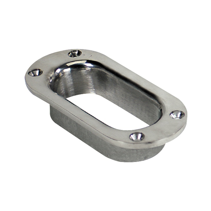 Whitecap Hawse Pipe – 316 Stainless Steel – 1-1/2 x 3-3/4 – 6223C