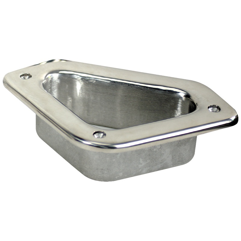 Whitecap Hawse Pipe – 316 Stainless Steel – 4-3/4 x 2-3/4 – 6349