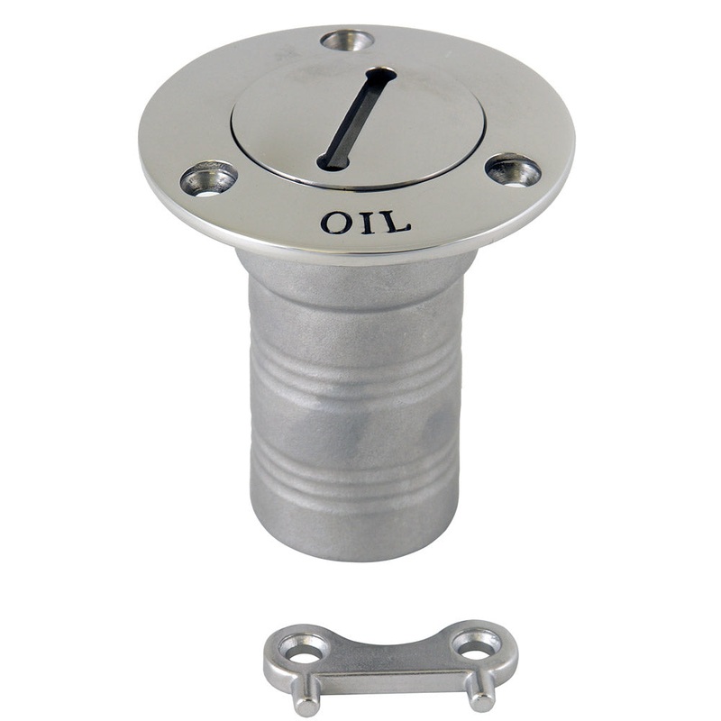 Whitecap Hose Deck Fill – 1-1/2 Hose – Oil – 6129C