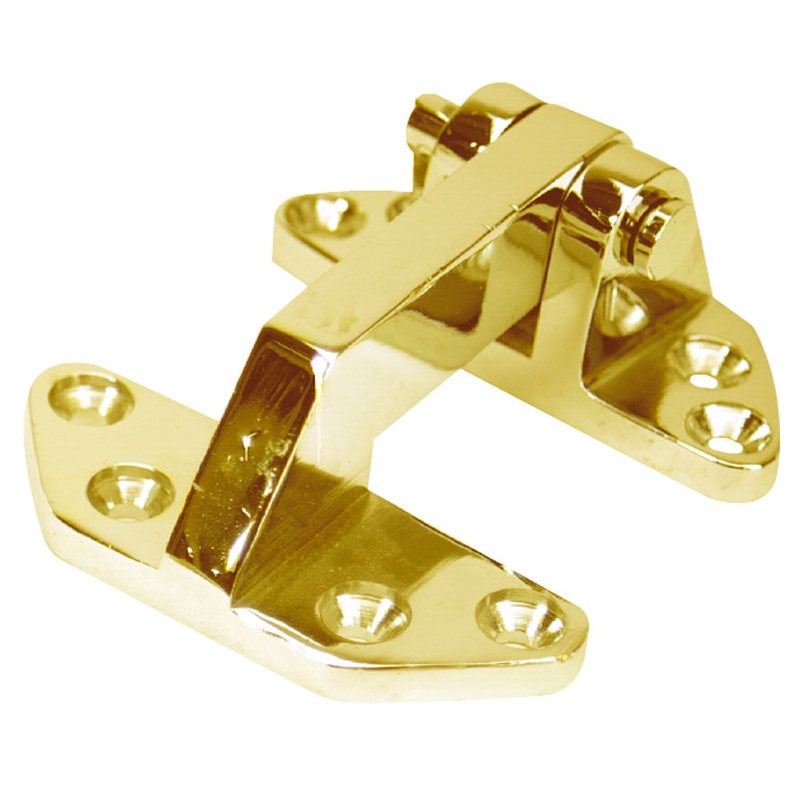Whitecap Standard Hatch Hinge – Polished Brass – 2-5/8 x 3-1/8 – S-990BC