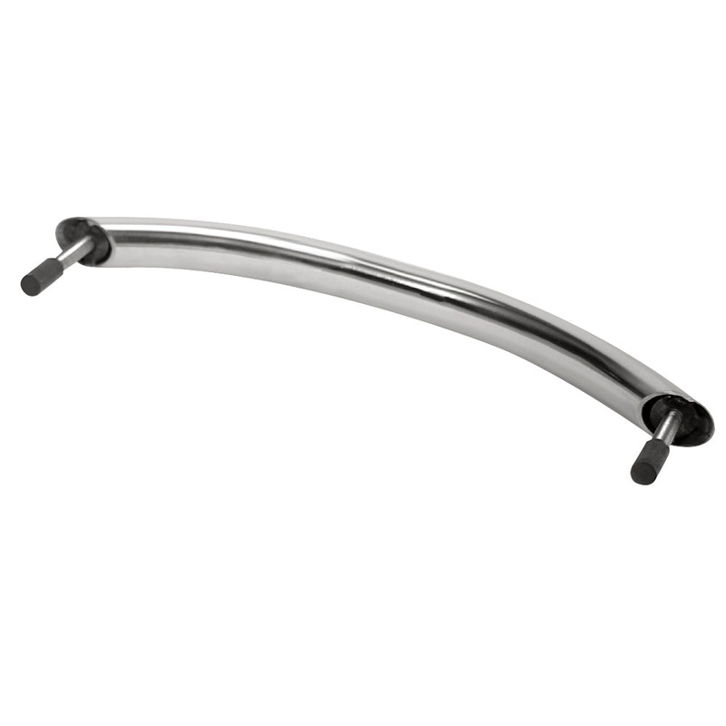 Whitecap Studded Hand Rail – 304 Stainless Steel – 24 – S-7093P