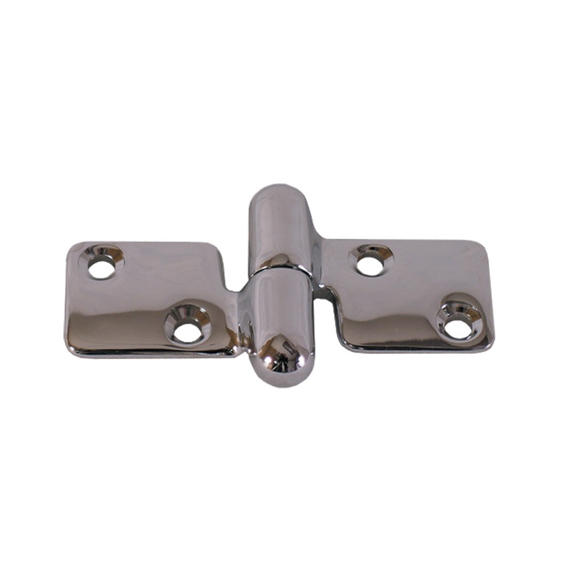 Whitecap Take-Apart Hinge (Non-Locking) – CP/Brass – 3-7/8 x 2-1/16 – S-991