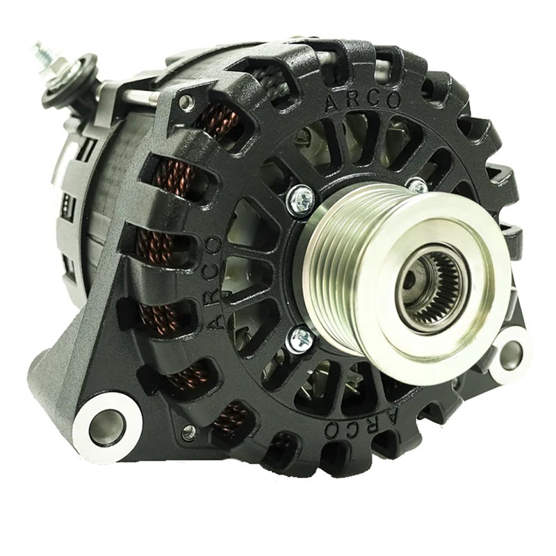 ARCO Marine Zeus A8000-48V 8kW N62 Alternator w/Clutch Pulley – 4604