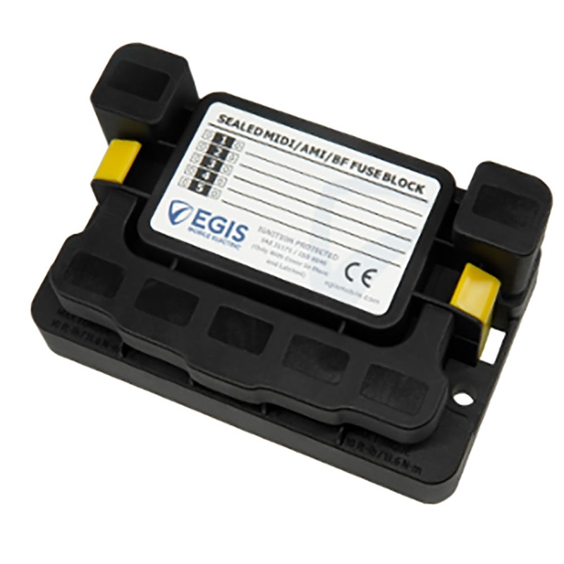 Egis MIDI 5x Fuse Block w/Sealed Cover – 3908
