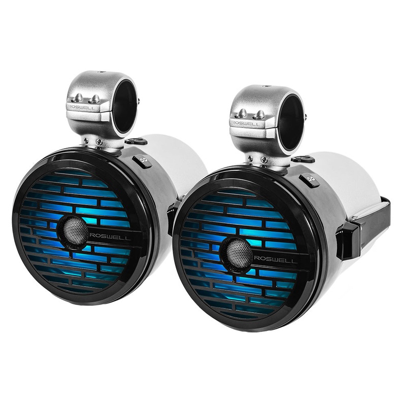 Roswell R1 8 Tower Speakers – Black – 100W RMS & 200W Peak Power