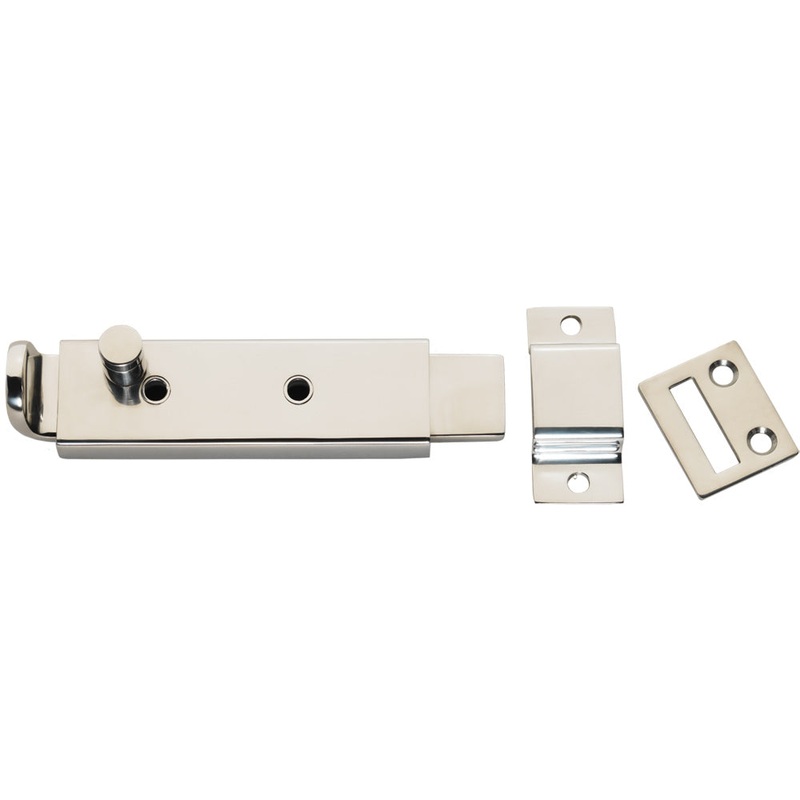 Whitecap Spring Loaded Slide Bolt/Latch – 316 Stainless Steel – 5-5/16 – S-588C