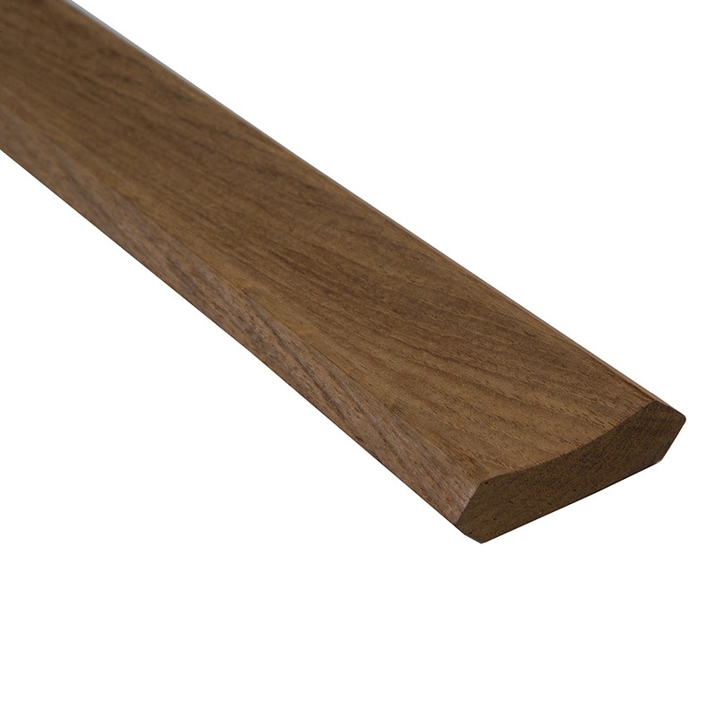 Whitecap Teak Corner Wire Molding – 5′ – 60861