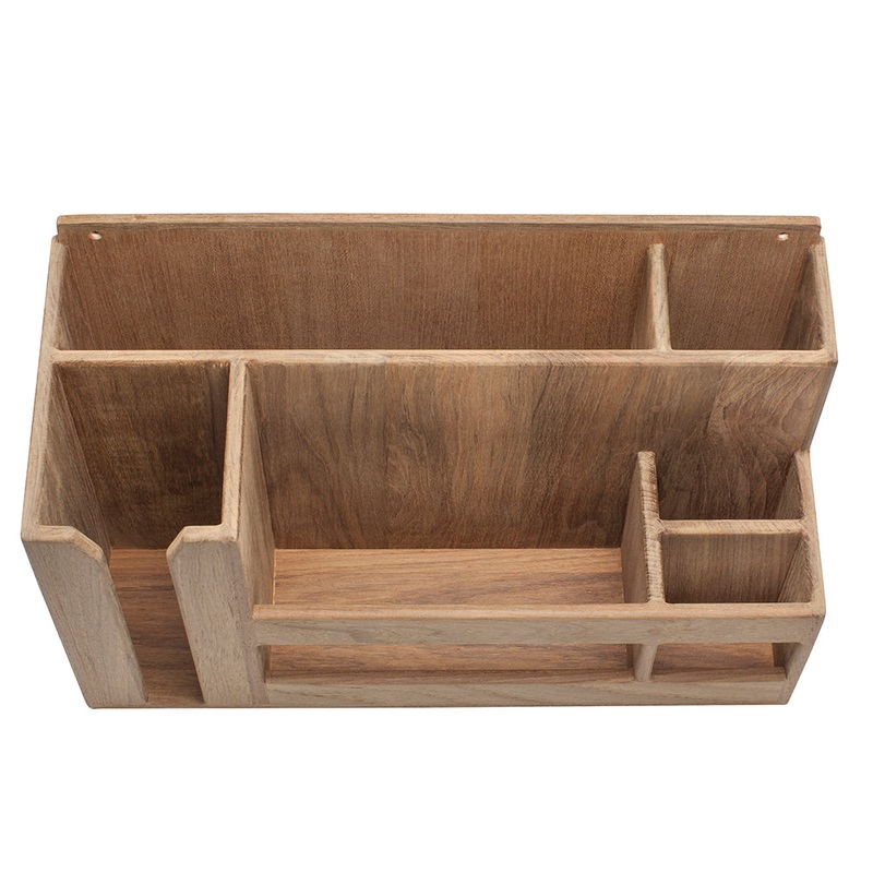 Whitecap Teak Dish/Cup/Utensil Holder – 62404