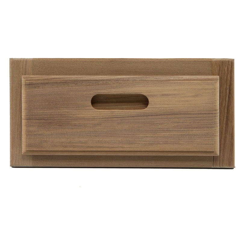 Whitecap Teak Drawer/Door Front & Frame – 12W x 6H – 60730