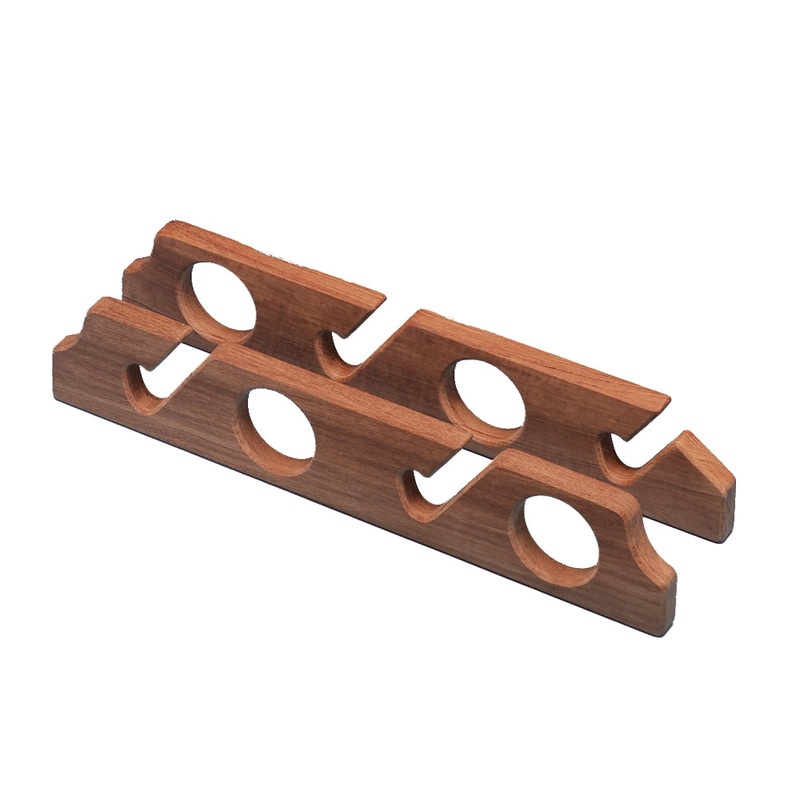 Whitecap Teak Four-Rod Storage Rack – Pair – 60612