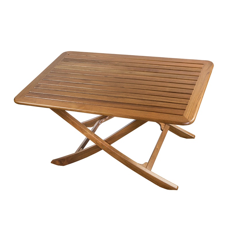 Whitecap Teak Large Adjustable Slat Top Table – 60029