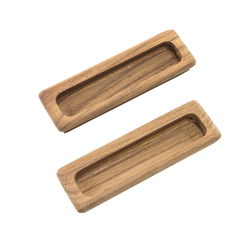 Whitecap Teak Large Rectangular Drawer Pull – 4-1/2L – 2 Pack – 60142-A